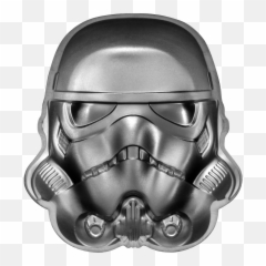 Stormtrooper Helmet - 2 Oz Emkcom Silver Coin 2oz Star Wars Png,Storm Trooper Png