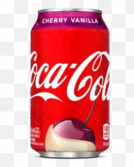 Coca - Cola Cherry Vanilla 12 fl oz USA Png
