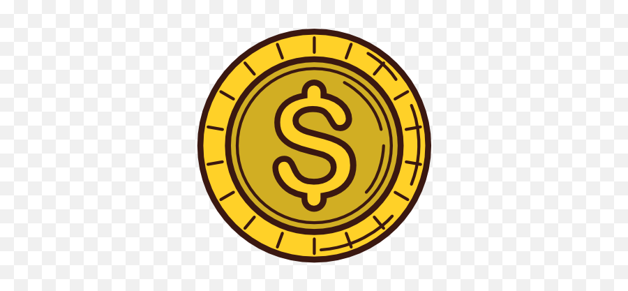Money Dollar Coin Free Icon Of Business Icons - Rattan Mirror Nz Png,Coin Icon Png