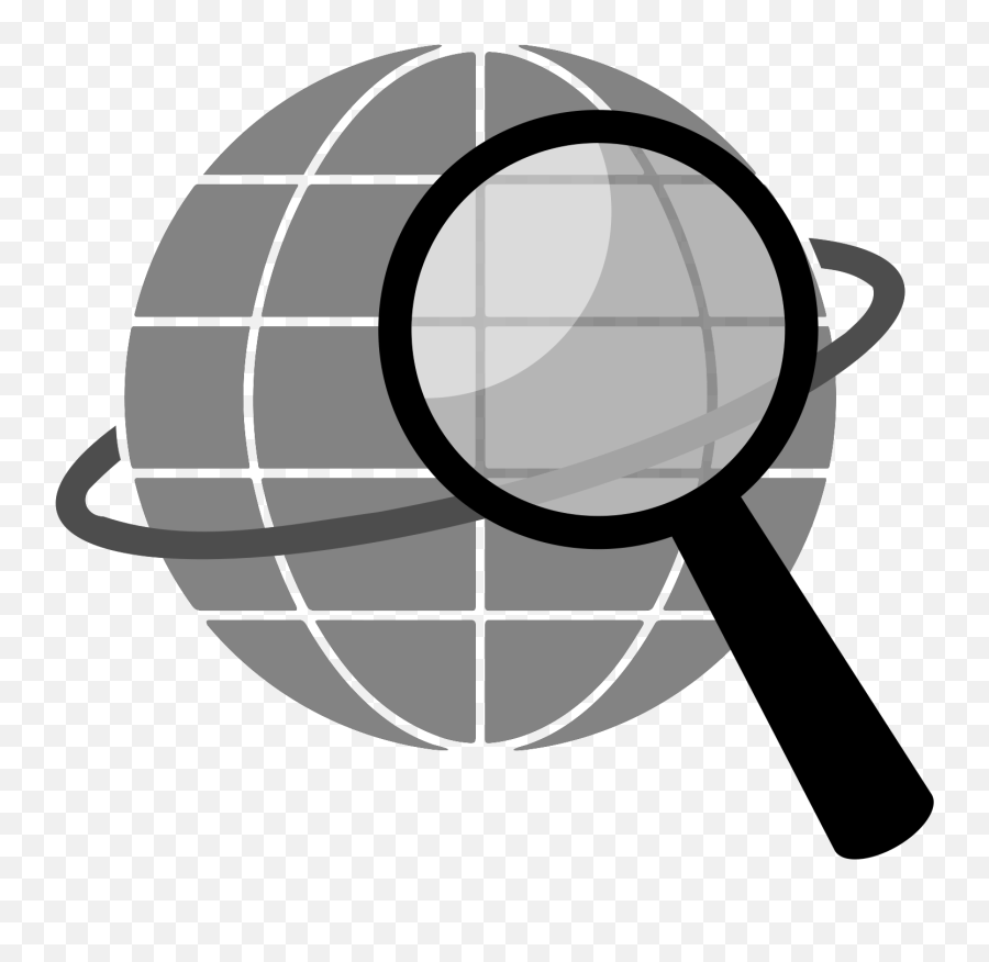 Search Icon Clip Art - Search Clipart Black And White Png,Searching Png