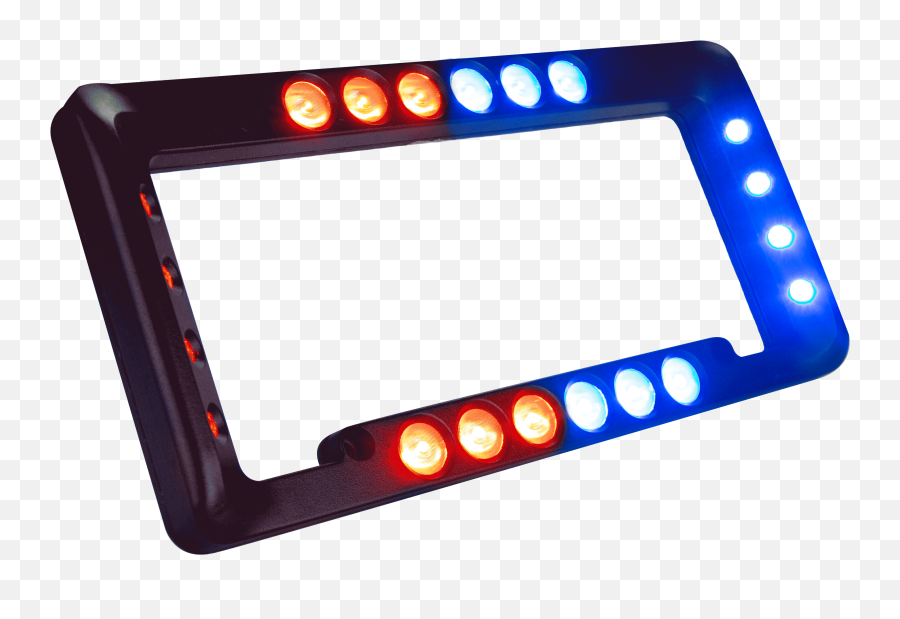 Emergency Lighting Led - License Plate Emergency Lights Png,Police Lights Png