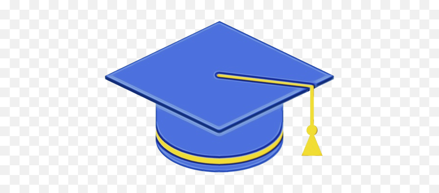 Academic Cap Clip Art Portable Network - Transparent Background Graduation Cap Blue Png,Birrete Png