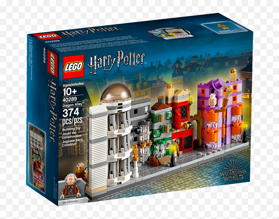 Lego To Release New Harry Potter Themed Diagon Alley Set - Lego Harry Potter Diagon Alley Png,Hogwarts Castle Png