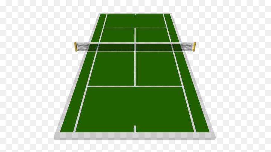 Download Hd Campo Da Tennis Png - Tennis Court Easy Drawing Ad Court And Deuce Court,Tennis Png