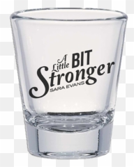 A Little Bit Stronger Shot Glass - Shot Glass Png,Shot Glass Png
