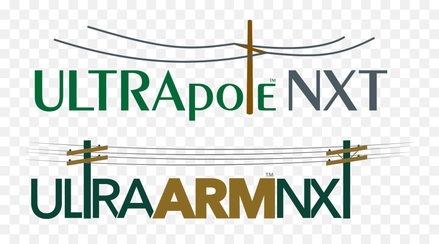 Ultrapole Nxt And Ultraarm Treated Wood - Vertical Png,Nxt Logo Png