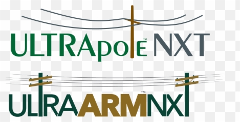 Ultrapole Nxt And Ultraarm Treated Wood - Vertical png