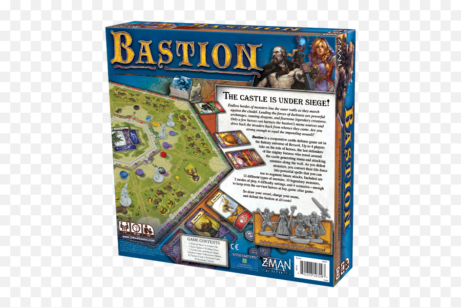 Bastion Z - Man Games Bastion Board Game Png,Bastion Transparent