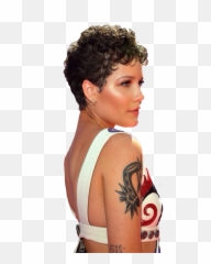 Image About Transparent In Halsey By Laurynlydia - Short Hair Curl png