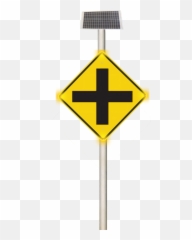 Emergency Clipart Warning Sign - Caution Sign Pole png
