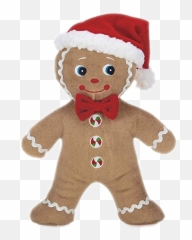 Gingerbread Man Transparent Image Png Arts - Stuffed Toy