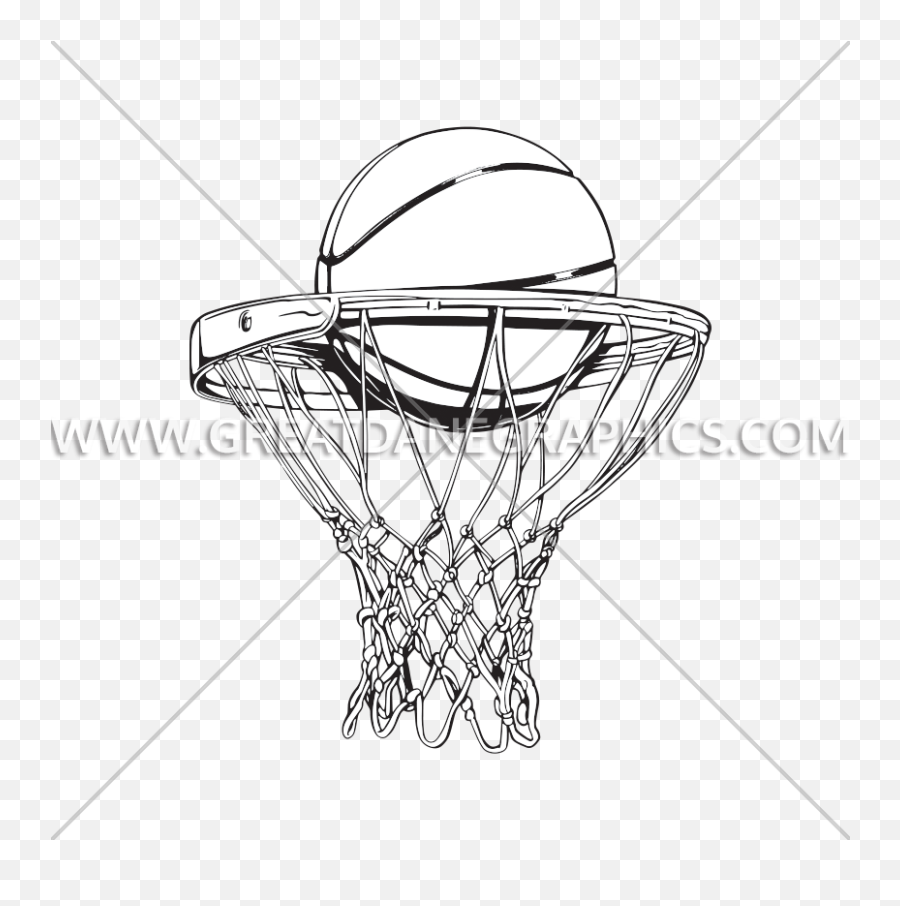 Basketball Hoop Backboard Clipart - Sketch Transparent Png,Basketball Rim Png