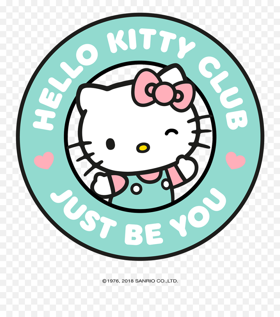 Sanrio Logo - Hello Kitty Circle Png,Backpack Clipart Png