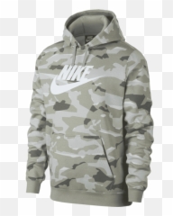 Newest Nike Camo Pullover - Bluza Moro Mska png