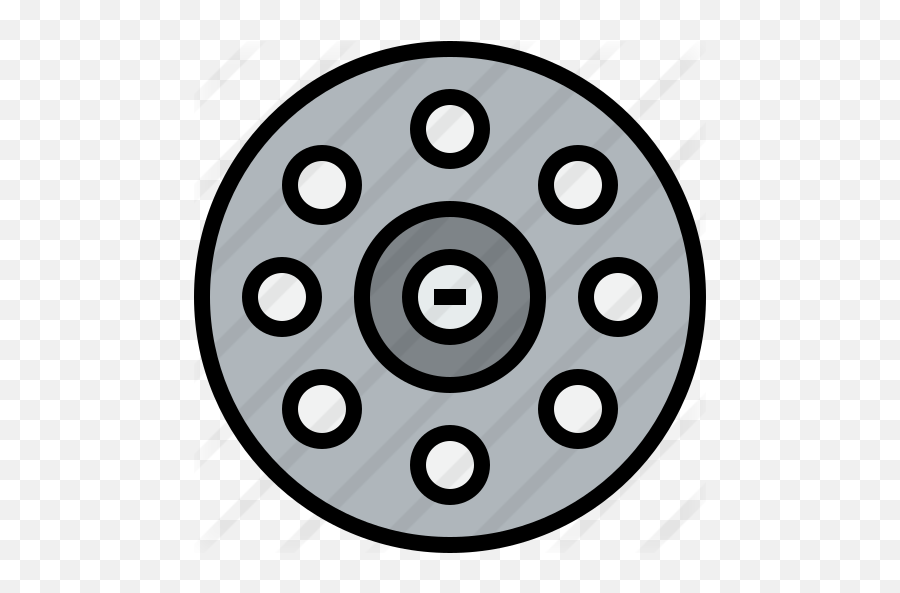 Film Reel - Dot Png,Movie Reel Flat Icon