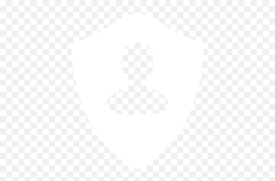 White User Shield Icon - Shield White Icon Png,Remove Uac Shield From Icon