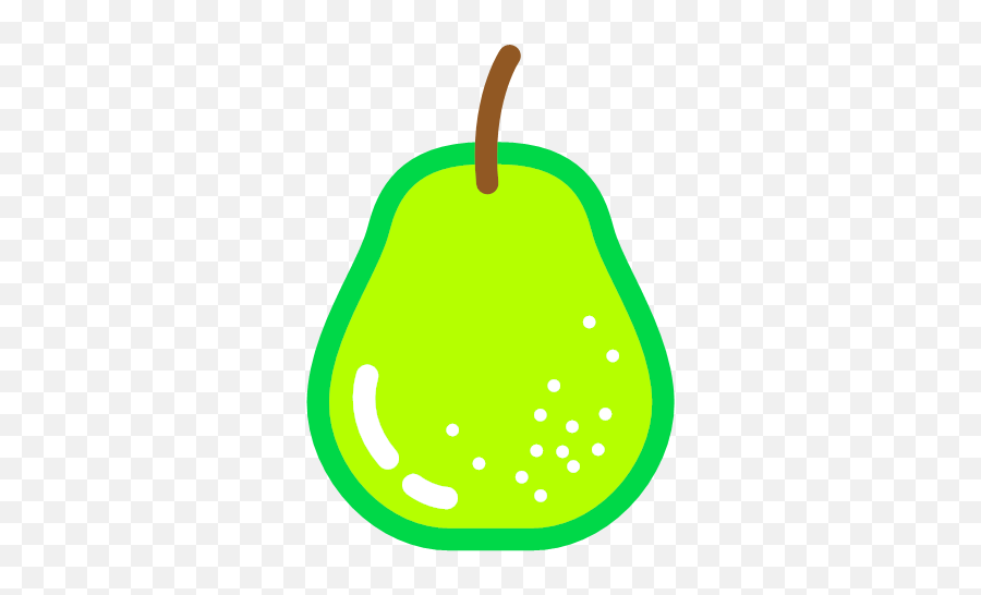 Pear Vector Icons Free Download In Svg Png Format - Parkjeongwoo,Papaya Icon