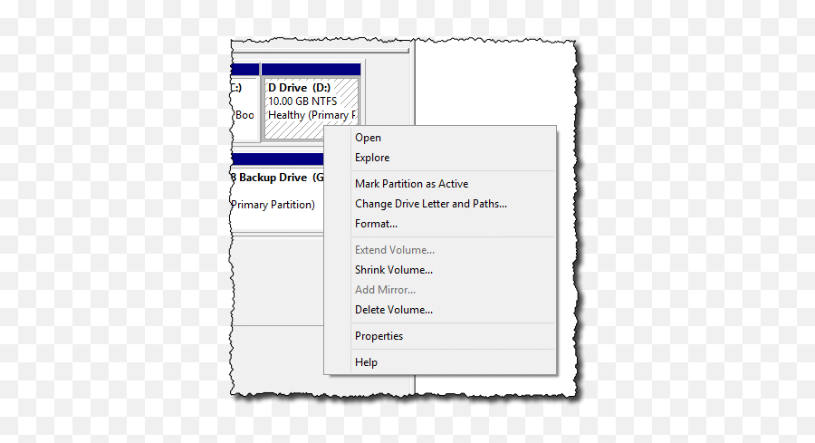 Can I Make My C Partition Bigger By Taking Space From D - Vertical Png,Volume System Icon Greyed Out