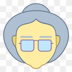 Old Woman Icon U2013 Free Download Png And Vector - Envejecimiento Icono