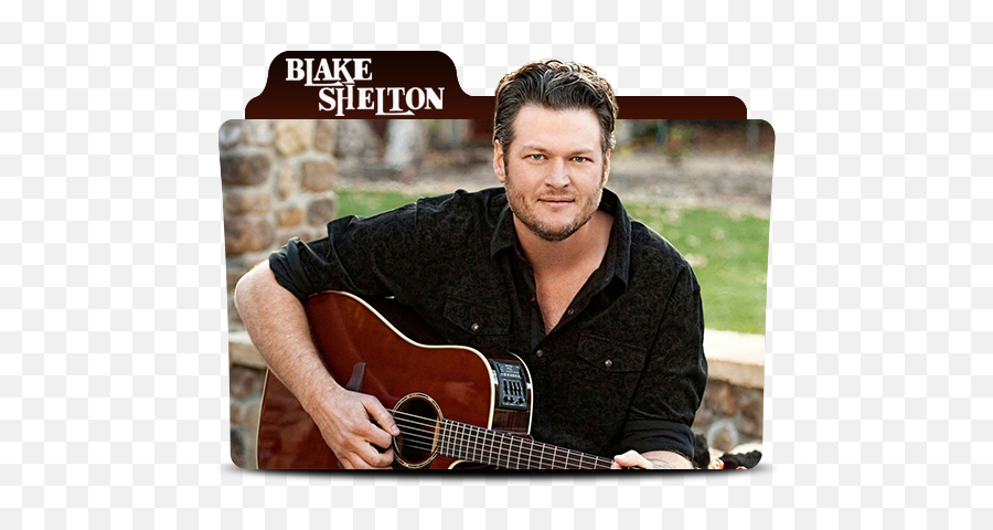 Blake Shelton - Folder Icon Music Artists Png,Guitar Folder Icon