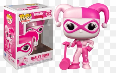 Batman - Imperial Palace Harley Quinn 376 Pop Vinyl Breast Cancer Awareness Funko Pop Png,Dc Icon Harley Statue