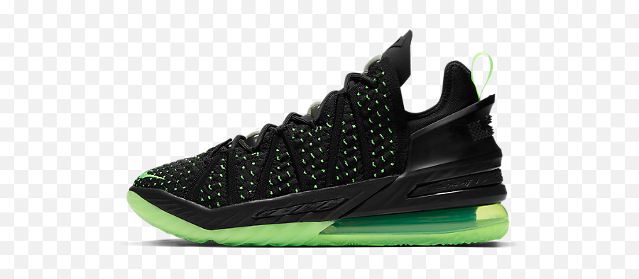 Lebron 18 Cq9283 - 005 Fitforhealth Lebron 18 Electric Green Png,Nike Lebron Icon