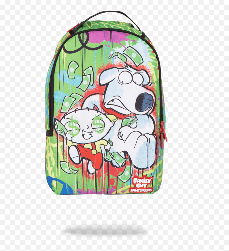 Sprayground Family Guy Brian And Stewie Backpack Patmo Png Transparent