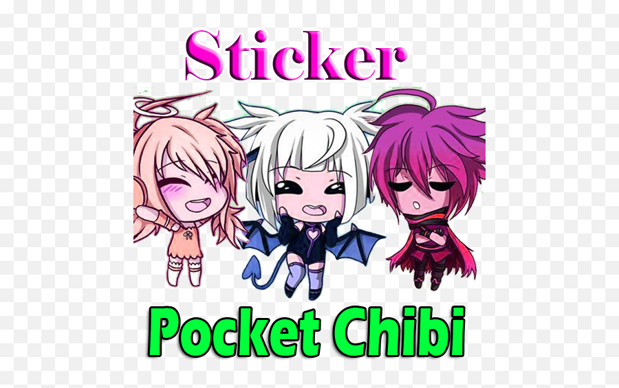 Sticker Anime Pocket Chibi - Wastickersapp Apk 10 Sexy Pocket Chibi 18 Png,Anime Meme Icon