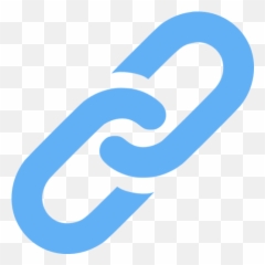 Tropical Blue Link Icon - Free tropical icons Link Logo Png