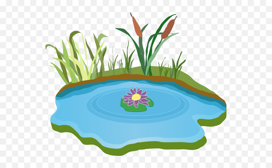 Garden Pond Png Freeuse Library - Pond Clipart,Pond Png