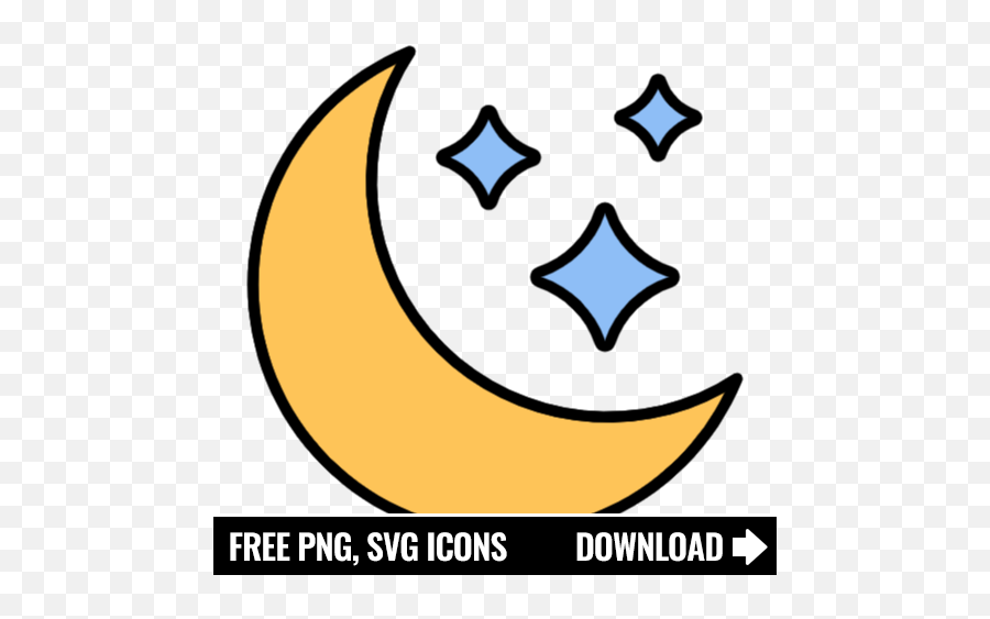 Free Moon Icon Symbol Png Svg Download - Key Icon Png,Moon Icon