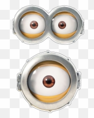 Download Free Minion Eyes Hq Image Icon Favicon - Transparent Png