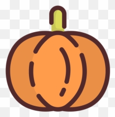 Pumpkin Icon Stroke Transparent Png U0026 Svg Vector - Happy