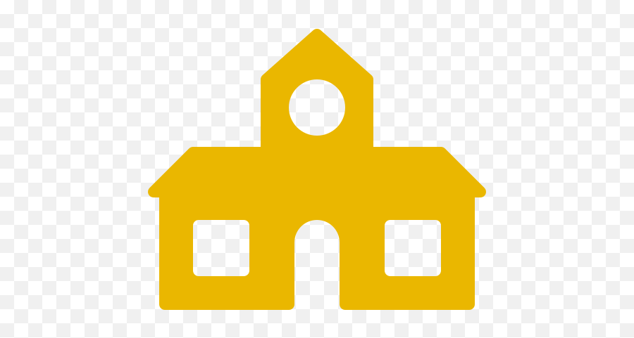 Yellow School Icon Png Symbol - Language,Educational Icon Png