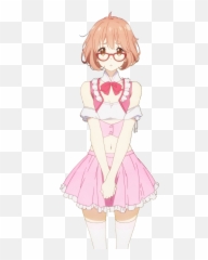 180 Kyoukai No Kanata Ideas Kuriyama Kyoto Animation - Beyond The Boundary Mirai Idol png