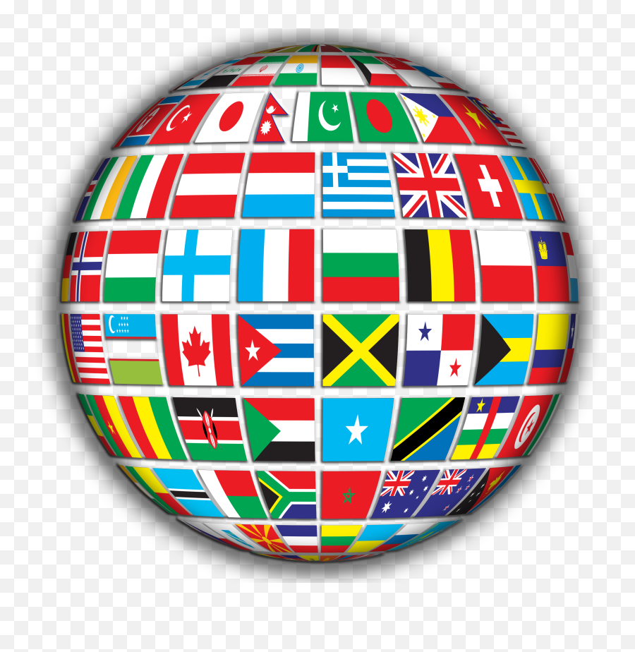 World Flags Png Download Free Clip Art - Flags Of The World Clipart,The World Png