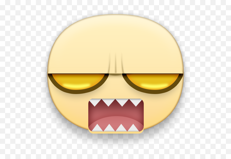 Download Emoticon Smiley Emoji Funny Stickers Facebook - Meep Stickers Png,Smiley Emoji Png