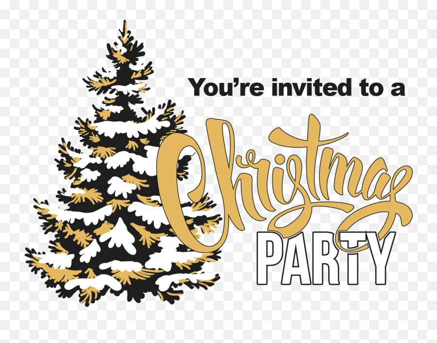 Christmas Party U2013 Rileyville Baptist Church - Vector Snow Tree Png,You're Invited Png