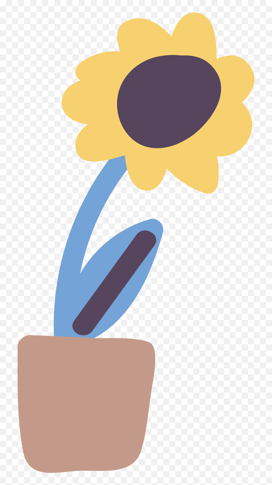 Home Flower Illustration In Png Svg - Happy,Free Flower Icon