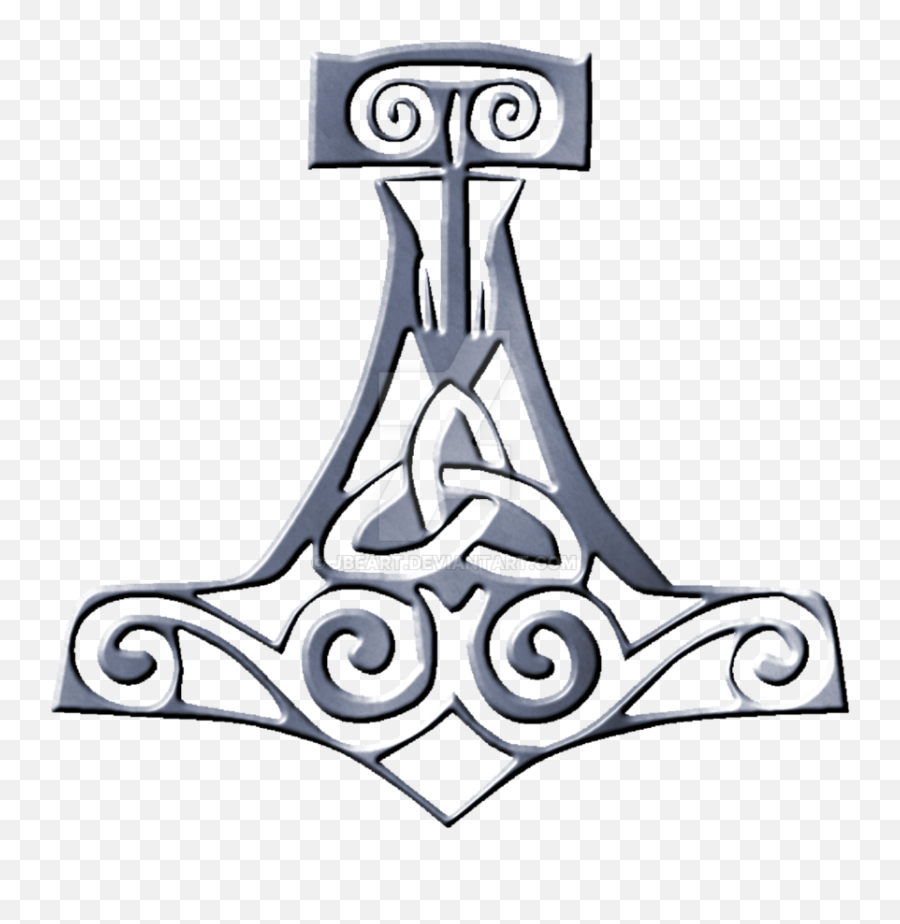 Concrete Designs By Hightower U2013 - Mjolnir Tattoo Png,Mjolnir Png