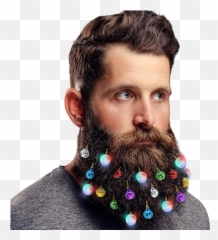 16 Pcs Beard Ornaments U2013 Decotiny - Tiger Luci Da Barba png