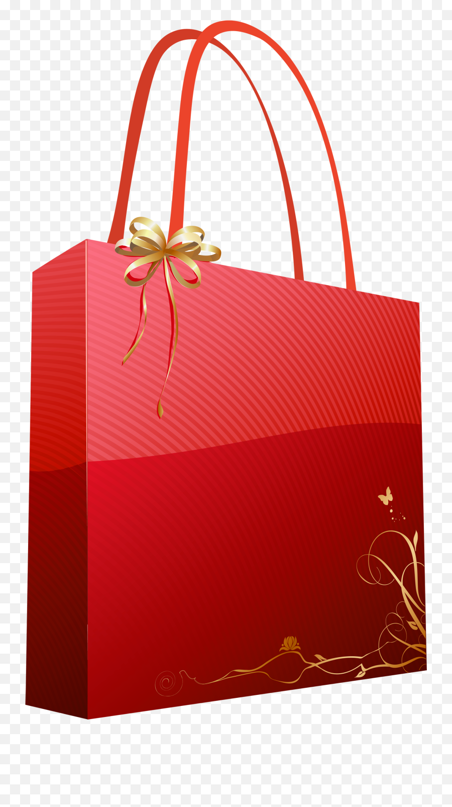 Red Png Giftbag Picture - Gift Bag Vector Png,Gift Bag Png