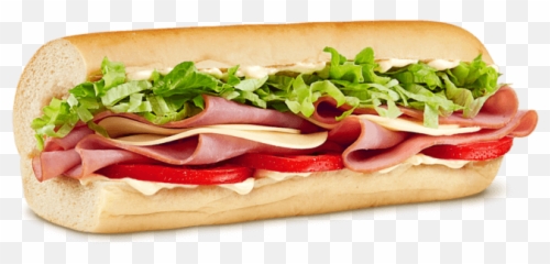 Ham And Cheese Sandwich Png Picture - Sub