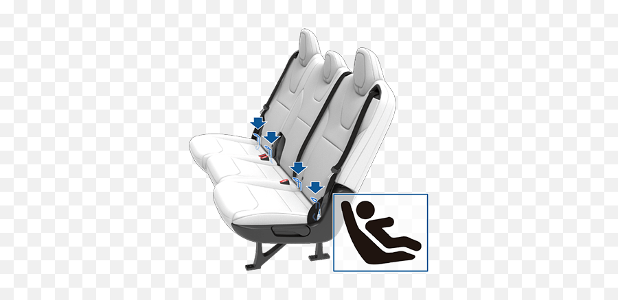 Child Safety Seats - Tesla Model X Bilbarnstolar Png,Car Seat Icon