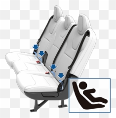 Child Safety Seats - Tesla Model X Bilbarnstolar png