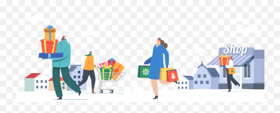 Christmas Gifts In Bags Illustrations Images U0026 Vectors Png Presents Icon