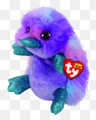 Zappy The Purple Platypus Medium Beanie Boo - Ty Toys Beanie Boos Petunia Platypus Png,Platypus Png
