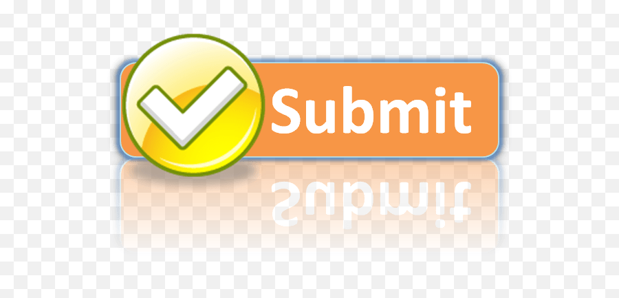 Orange Submit Button Png Image - Submit Clipart Transparent,Submit Button Png