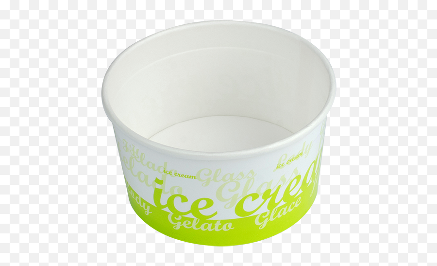 Download Paper Ice - Cream Containers Cup Full Size Png Bowl,Ice Cream Cup Png