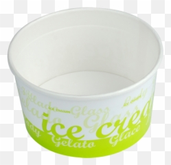 Download Paper Ice - Cream Containers Cup Full Size Png Bowl,Ice Cream Cup Png